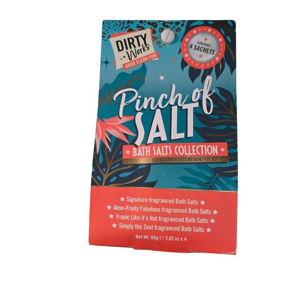 Dirty Works Get Carried Away Bath & Body Gift Set With Bath Salts & Skincare Ess - Picture 2 of 3